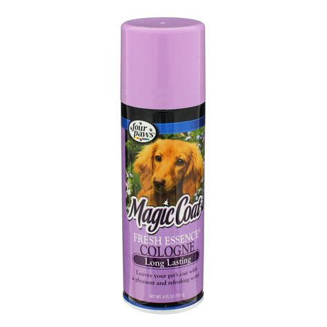 Keep Your Pet Looking and Smelling Great with Four Paws Magic Coat Cologne